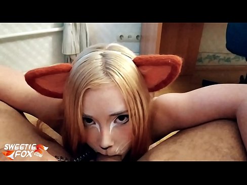 ❤️ Kitsunek zakila irentsi eta esperma ahoan Porno gugan ﹏